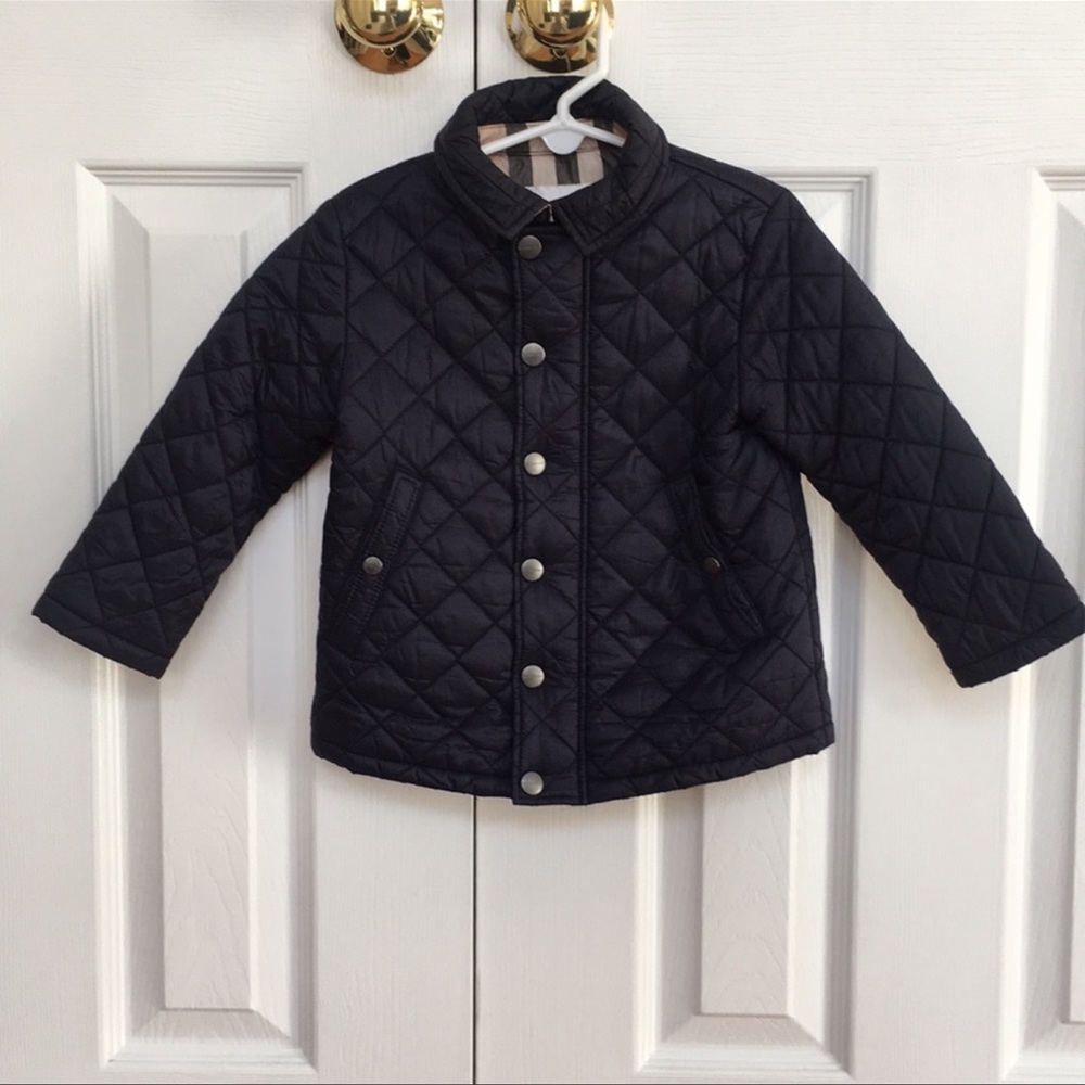 Kids Burberry jacket w/hood